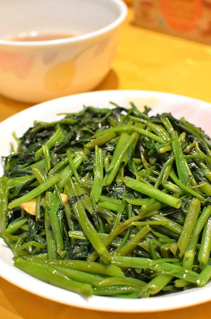 炒空心菜|勁桑さん