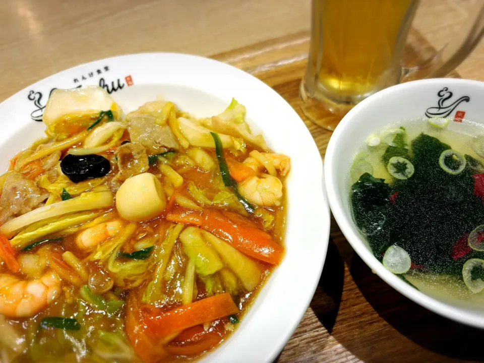 中華丼 ¥759|Blue Moon Caféさん