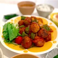 豆腐でカサ増し肉団子