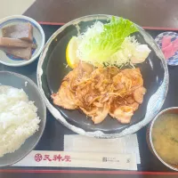 しょうが焼き定食|キリくんさん