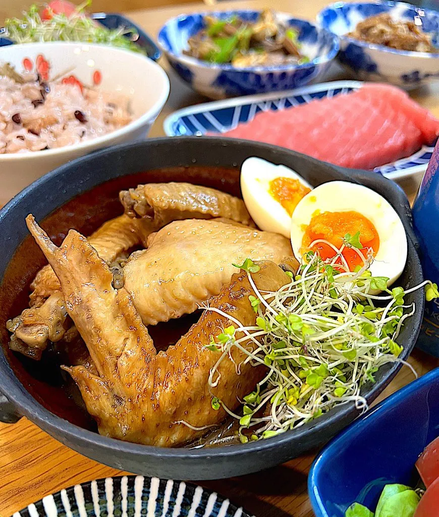 手羽先のさっぱり煮|ラゴさん。さん