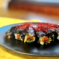 からみそ納豆巻き|きいろさん