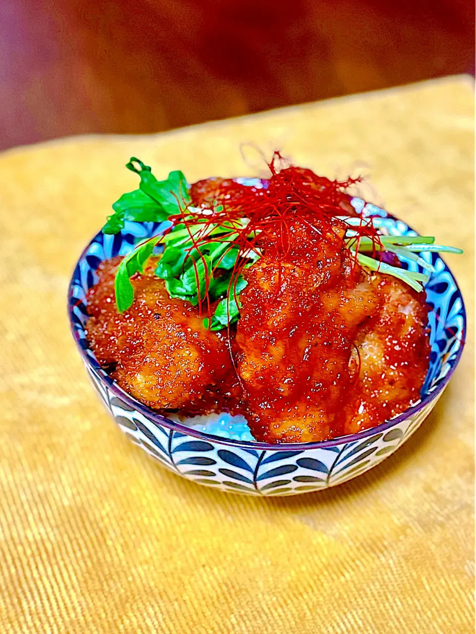 からみそカツ丼|きいろさん