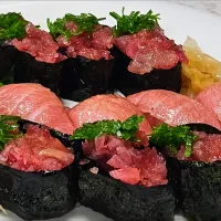 #鮪二種盛り|金井義則さん