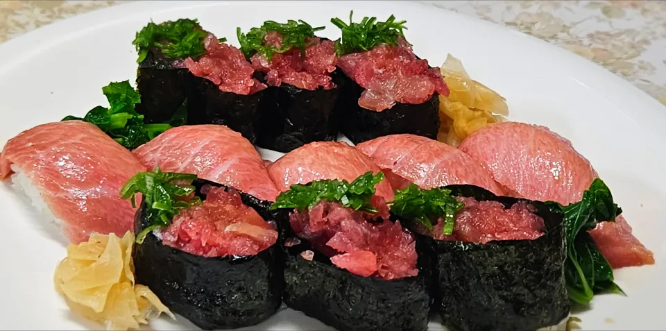 #鮪二種盛り|金井義則さん