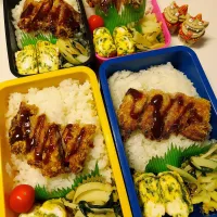 夫、息子、娘、私弁当|みどりさん