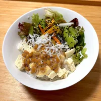 納豆豆腐しらす丼|☺︎Forestさん