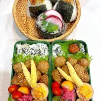 2025,12,02 ミートボール風and大好きな味玉お弁当さん🍱