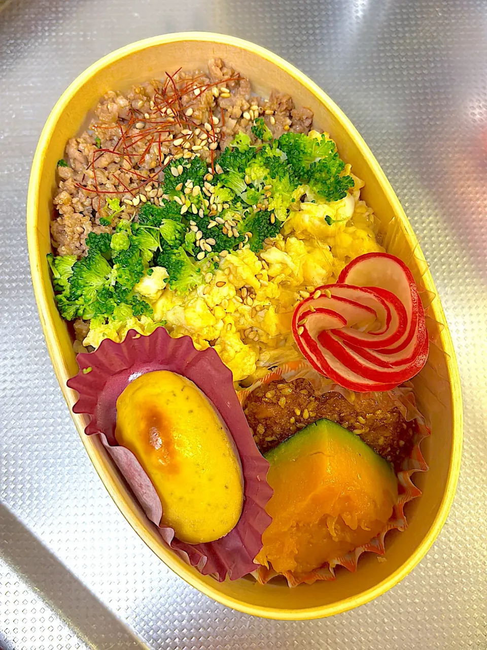 肉そぼろ弁当|foryuukiさん