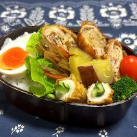 豚ロース巻きフライ弁当|roroさん