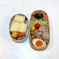 今日のオット弁当と、高３ムスメ弁当。|chi.aさん
