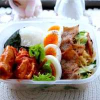 手抜き弁当|やまおんなさん