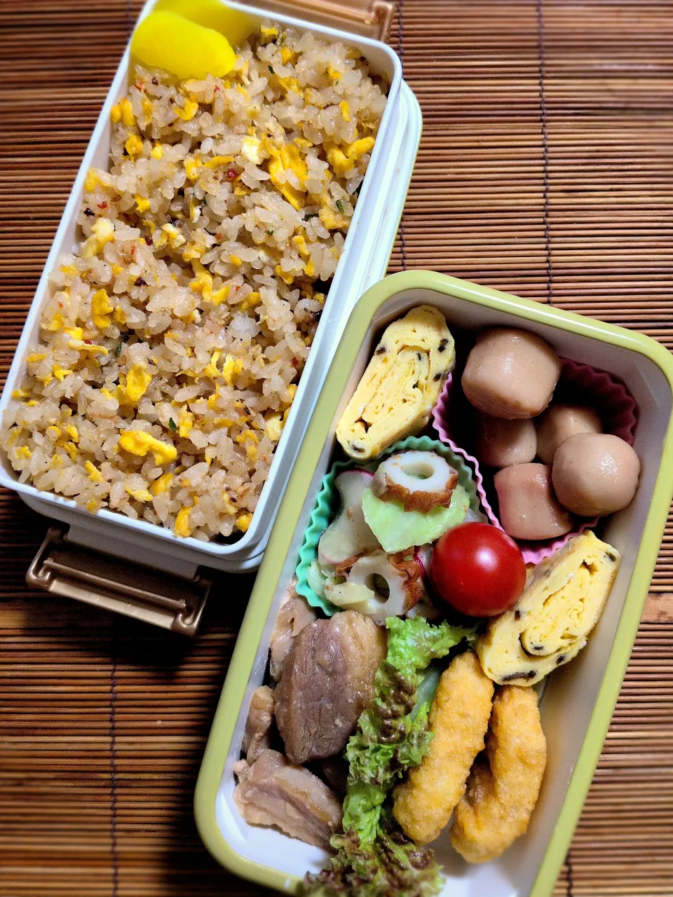 娘弁当🐷！|まめころさん