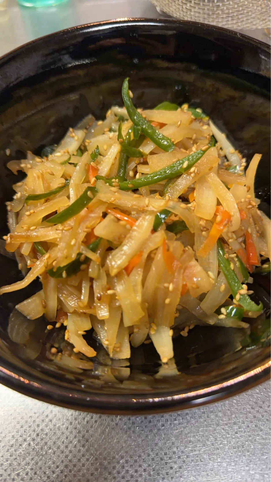 大根の皮できんぴら|kaoriさん