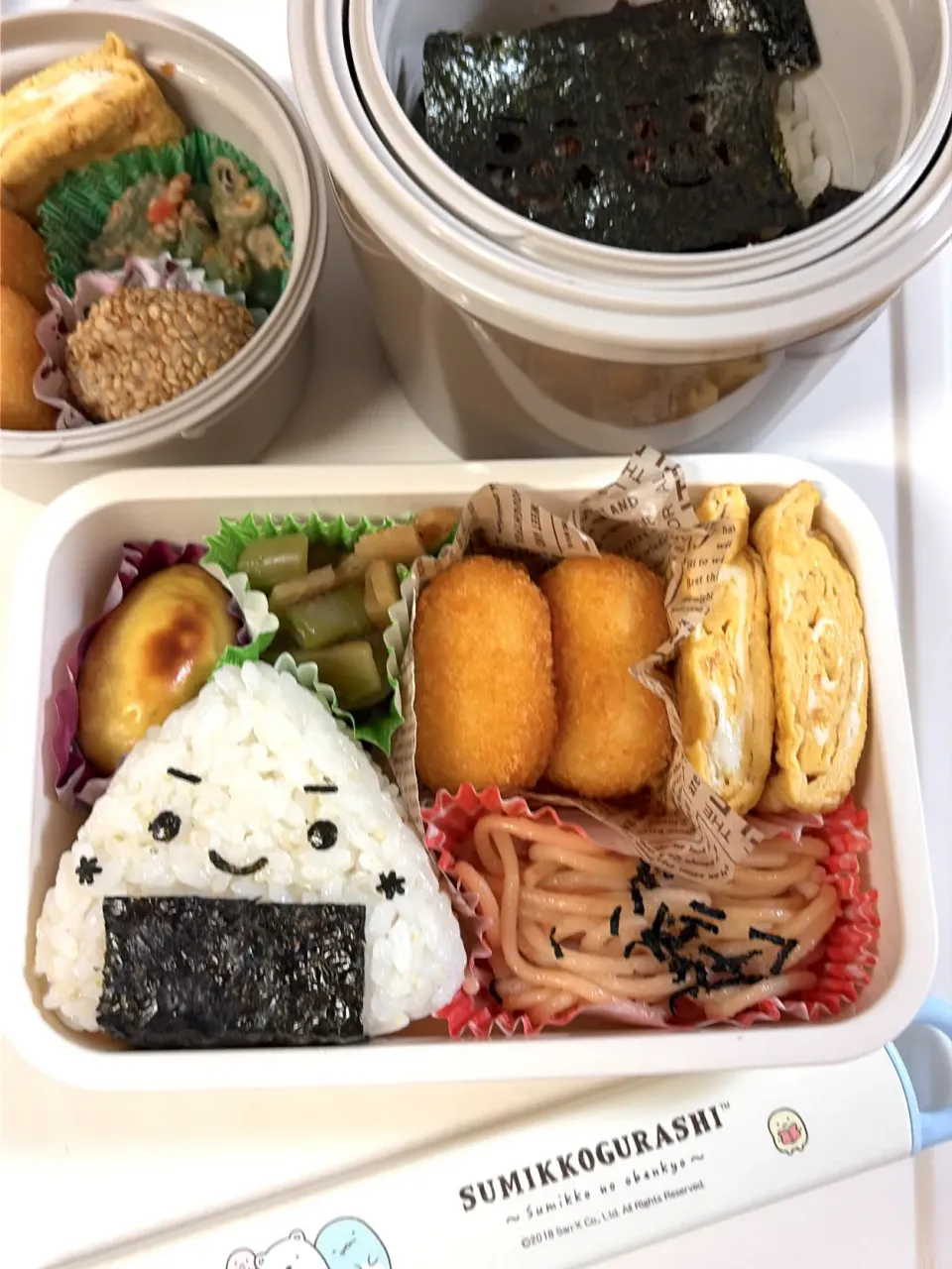 中1女子弁当No.117|はなふゆさん
