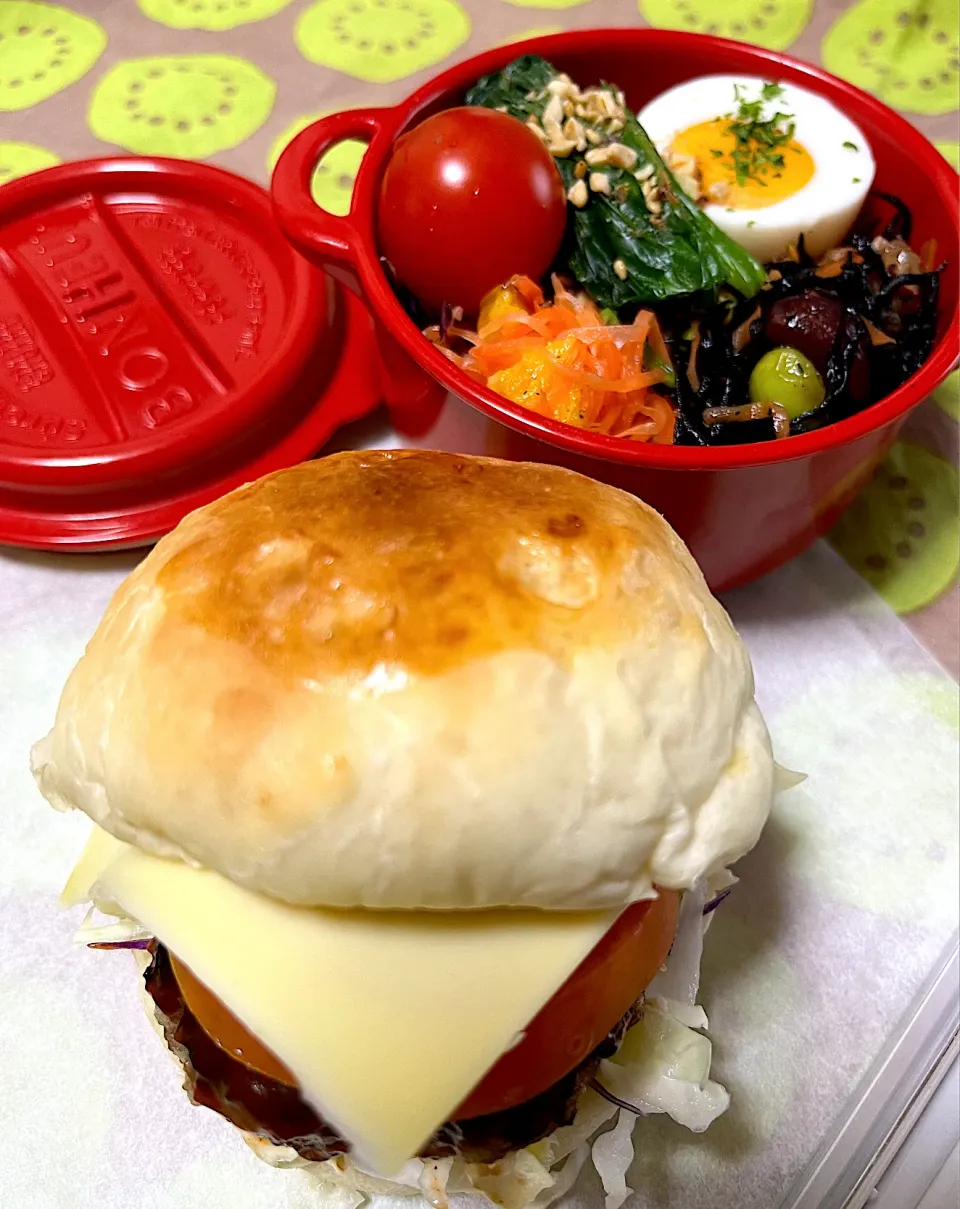 自分弁当🍔|がおりんさん