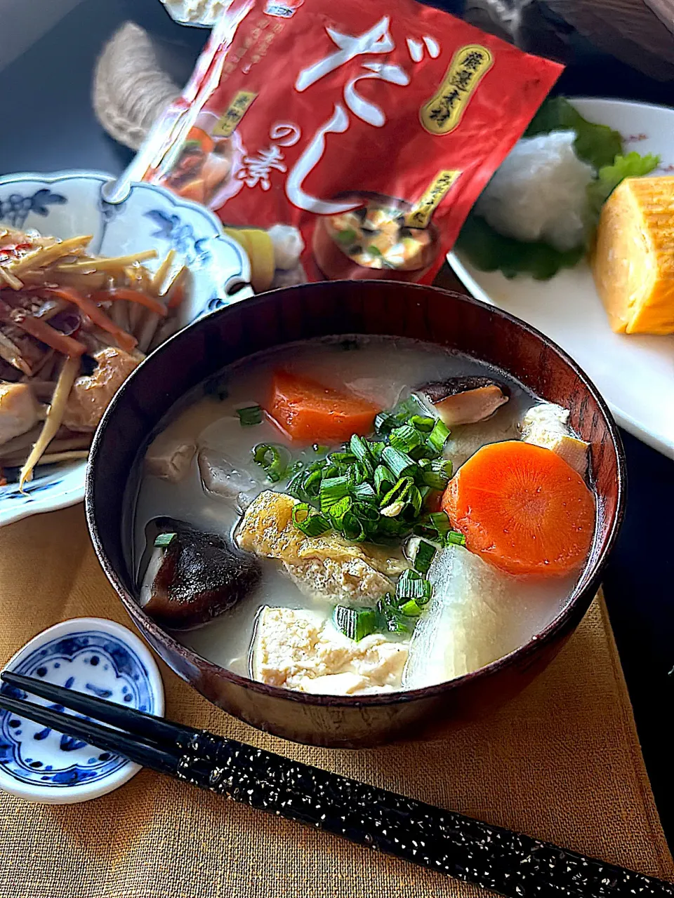 けんちん汁 ~だしの素|とんちんさん