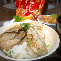 12/2 牡蠣の炊き込みご飯|あーるさん