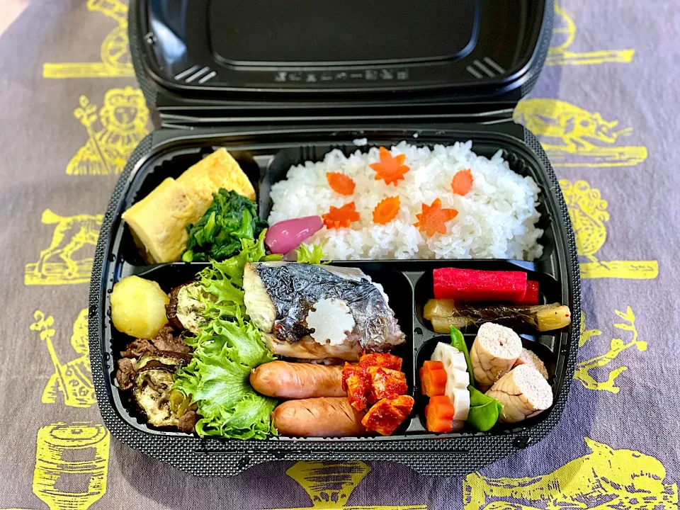 鰆、牛肉と茄子、鯛の子|めみさん