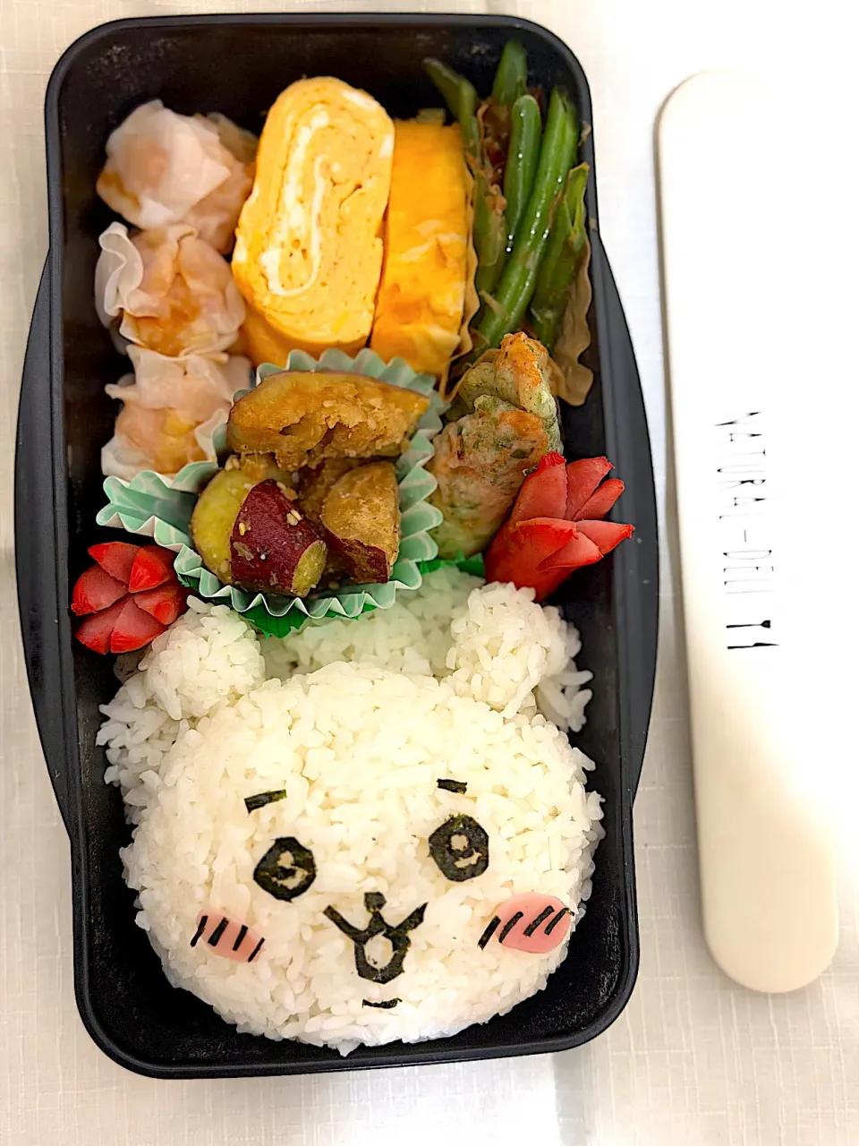 高校生娘弁当🍱+🍙|msさん