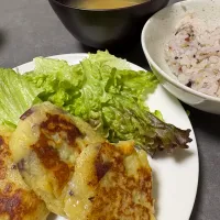 もちもちさつまいも餅|くるみさん