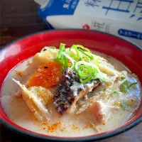 糀甘酒で栄養満点粕汁