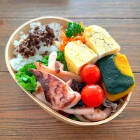 イカのバタポン焼き弁当|n_nさん