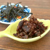 出汁がらでふりかけと塩昆布|n_nさん