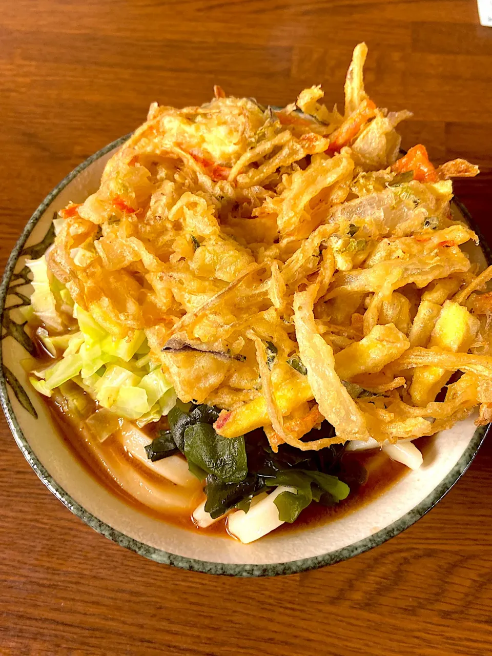 かけうどん肉天わかめみそ味|901さん