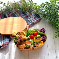 チューリップ唐揚げ弁当| マーブルさん