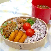 ゆかりご飯と焼肉弁当|ゆっきーさん