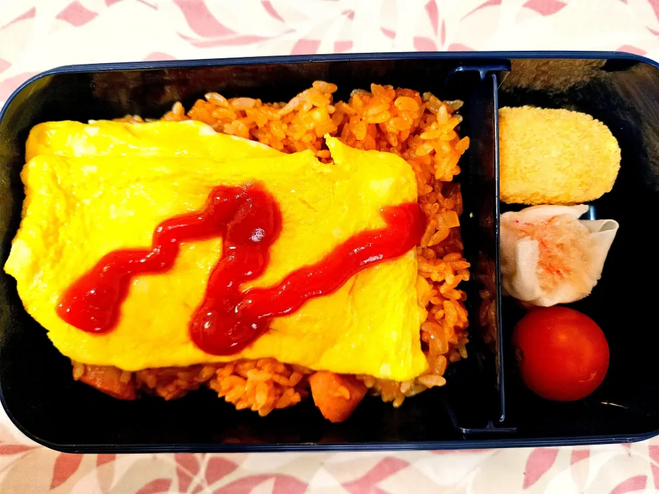 オムライス❤️旦那さんお弁当❤️|かおるcitronさん