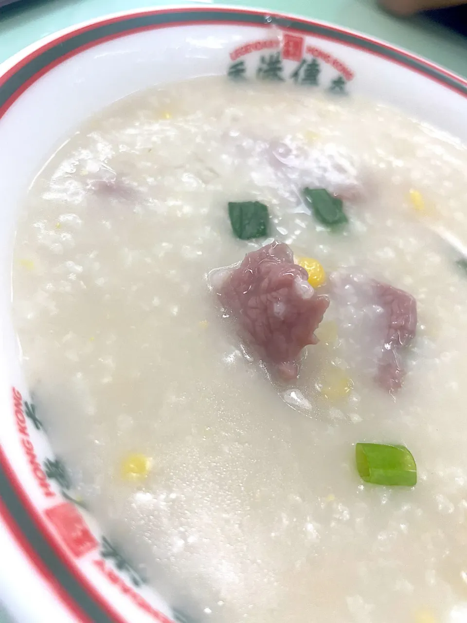beef & corn porridge|hweeyhさん