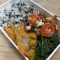 揚げワンタン弁当|junさん