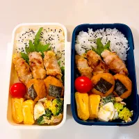 12/2 豚肉キャベツチーズ巻弁当|なおちゃんさん