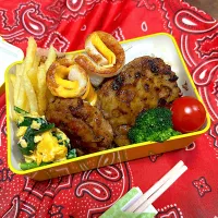 れんこんハンバーグ弁当| charickさん