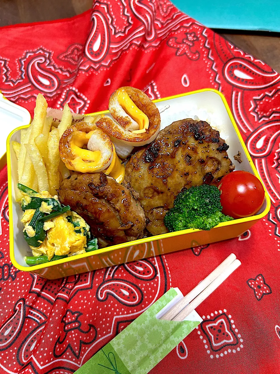 れんこんハンバーグ弁当|charickさん