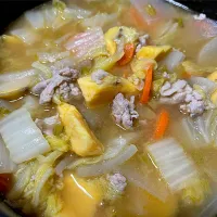 さつまいもの豚汁|茶茶茶さん