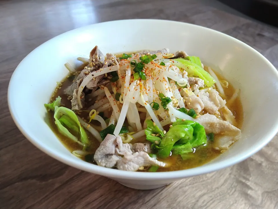 野菜味噌ラーメン|古尾谷りかこさん