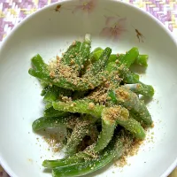 インゲン豆のゴママヨ和え| 🍒ふみりん🍒さん