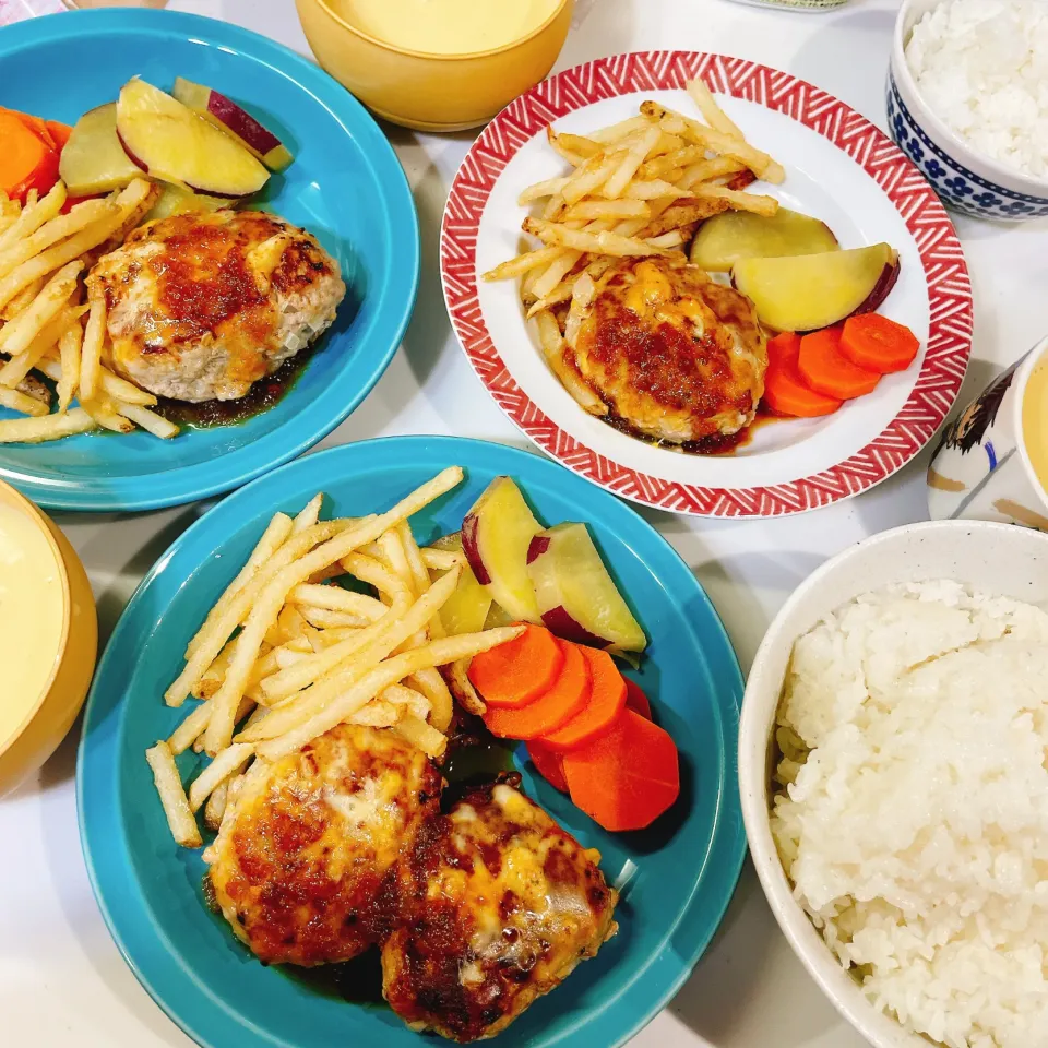 チーズハンバーグ♡|38cさん