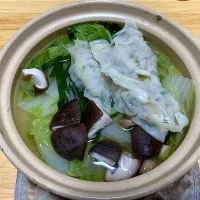 水炊き餃子鍋|料理好きなじいさまさん