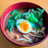 味噌󠄀煮込みうどん|chikakoさん