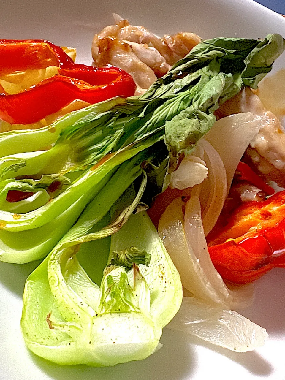 グリルチキンと野菜|海山つぶさん