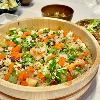 巳の日はちらし寿司