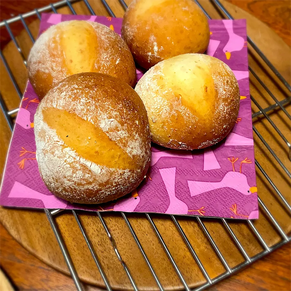 全粒粉丸パン|ミコさん