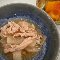 豚しゃぶ大根＆バターナッツカボチャの甘露煮|takkoさん