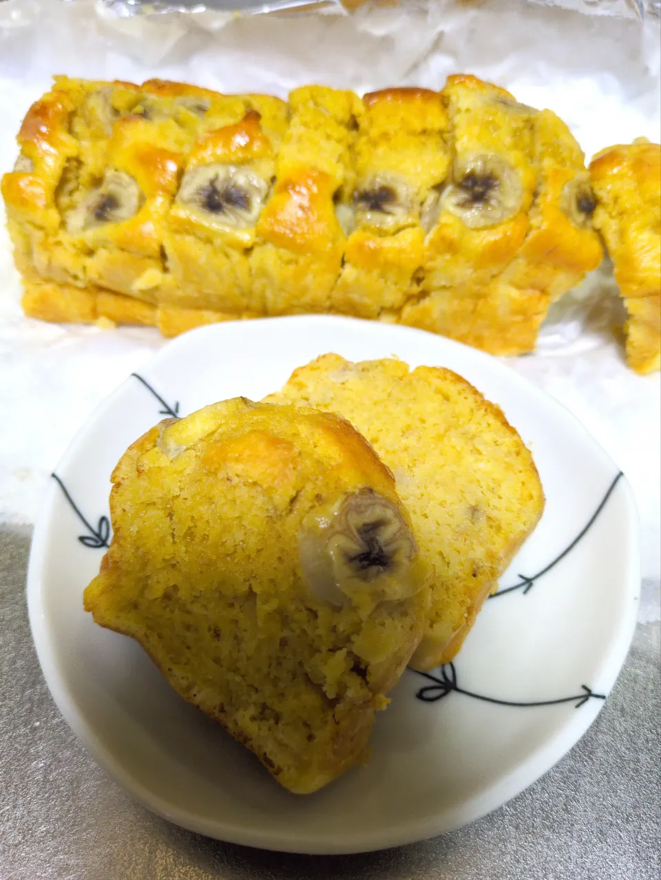 バナナパウンドケーキ|Riapple🍎さん