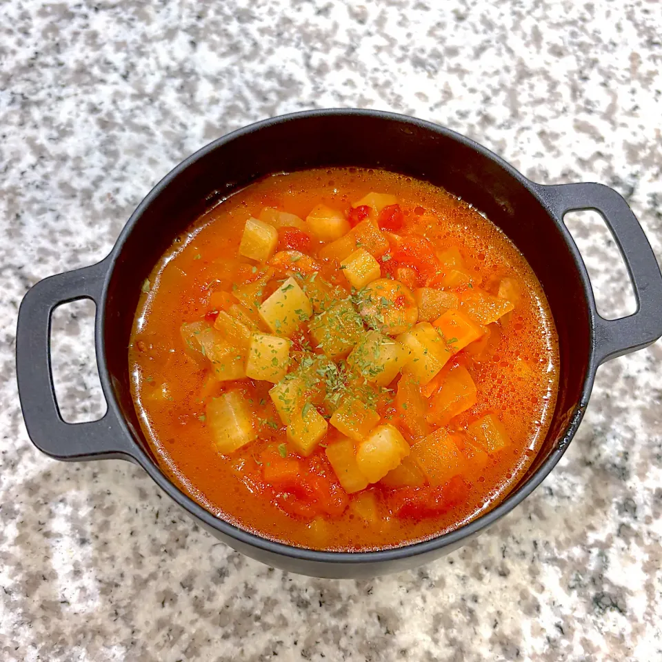 大根ミネストローネ|つんさん