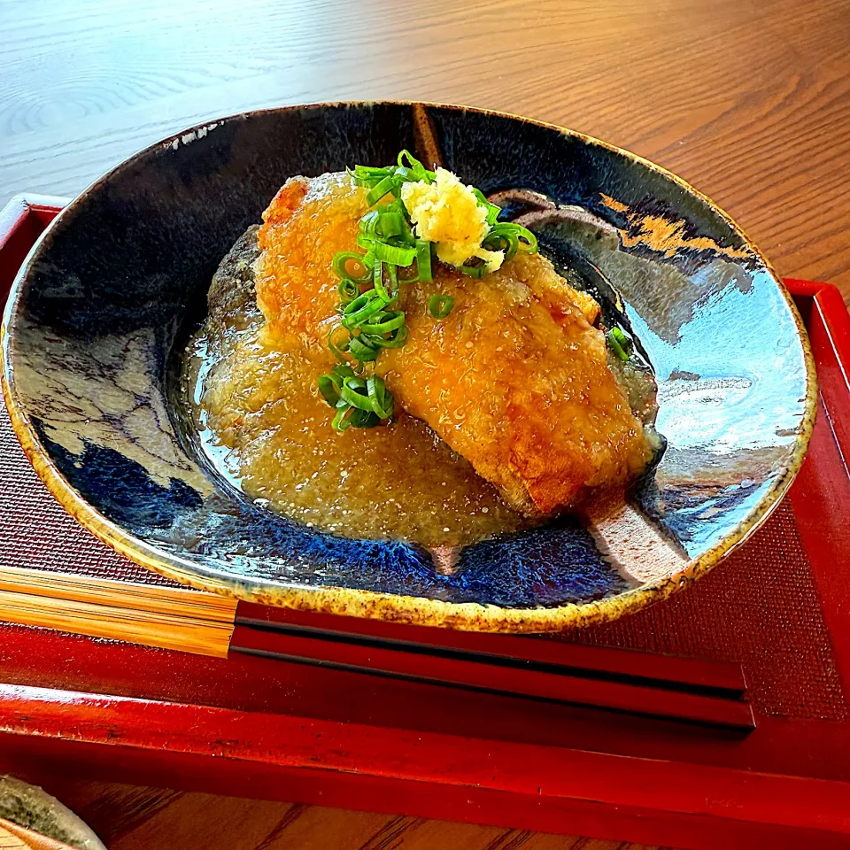 鯖竜田揚げのおろしあんかけ|サミカさん